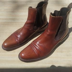 Doucals Mens Chestnut Brown Dress Chelsea Boot 43
